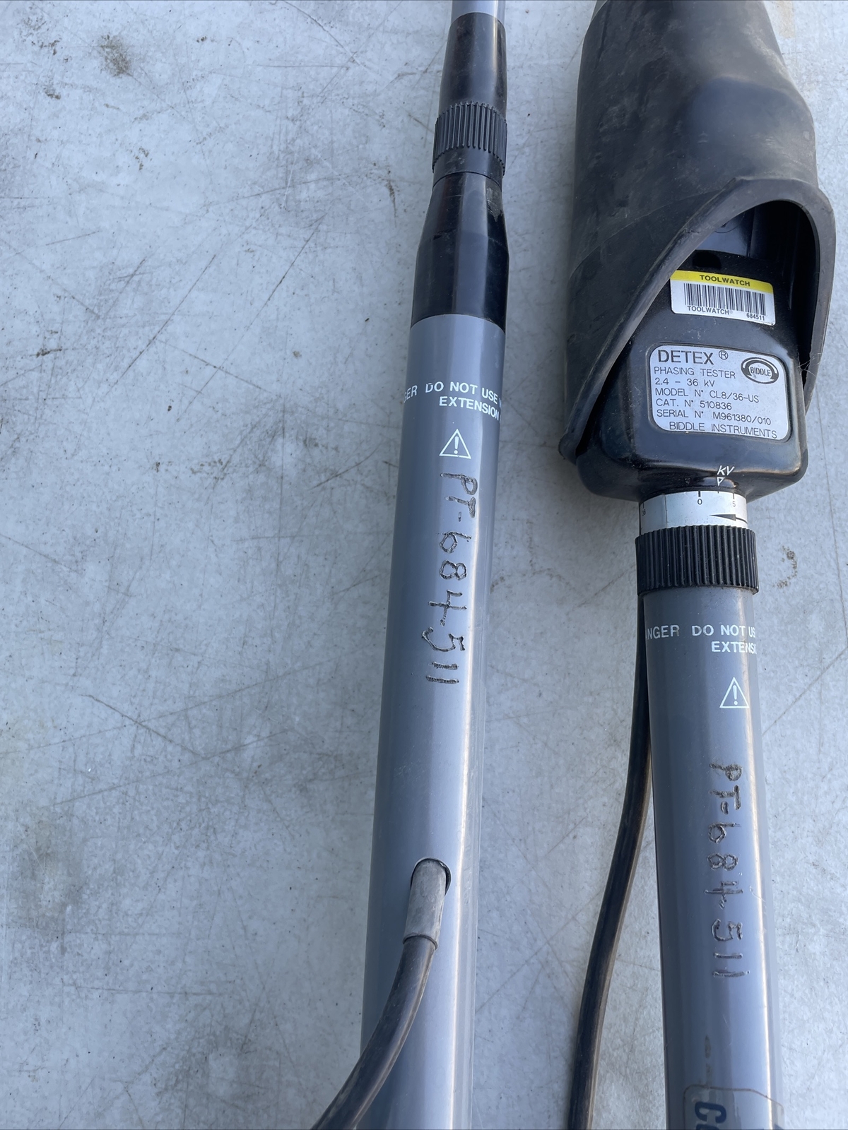 Detex Phasing Two Pole Tester CL-8/36-US
