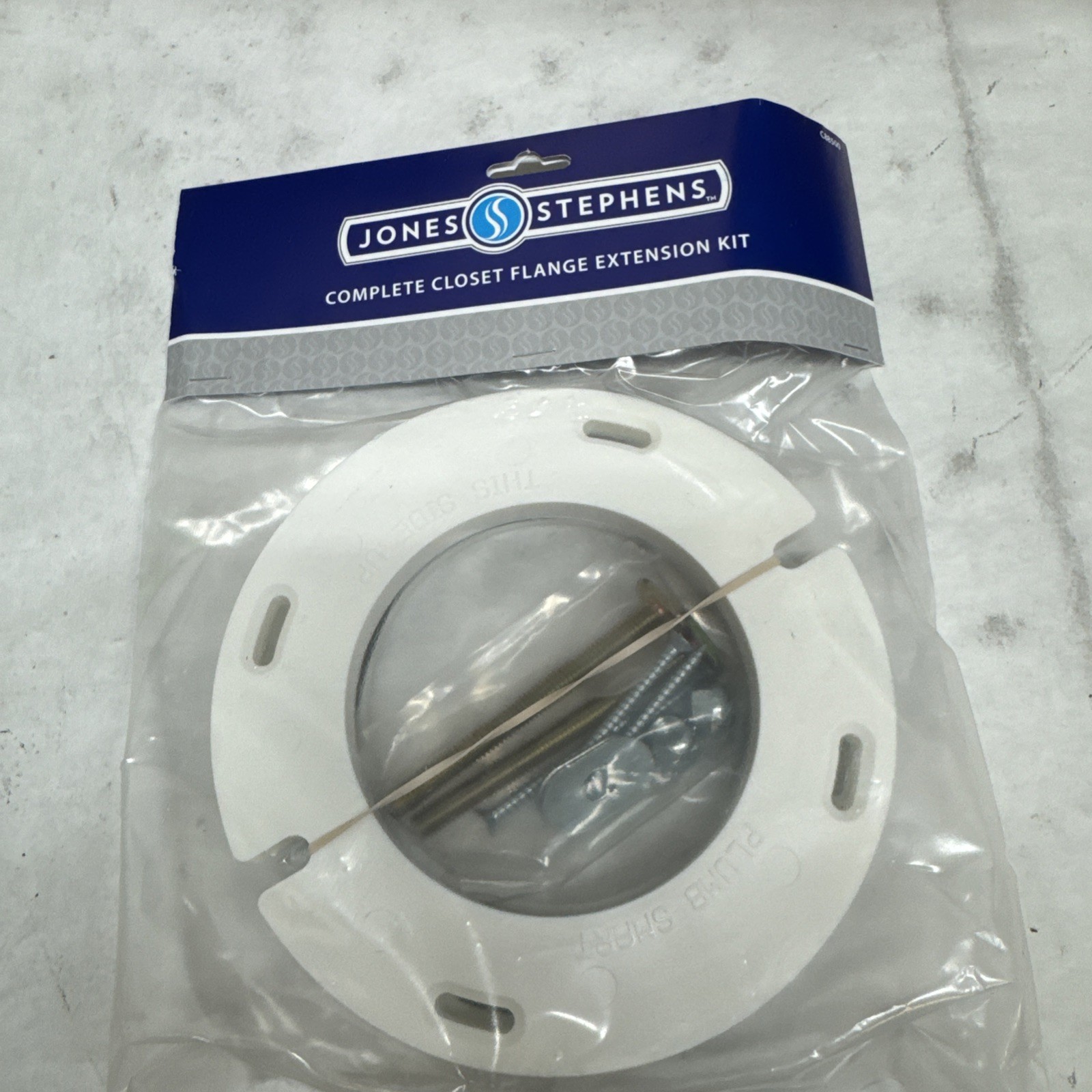 Jones Stephens C88500 Closet Flange EXT Kit - White