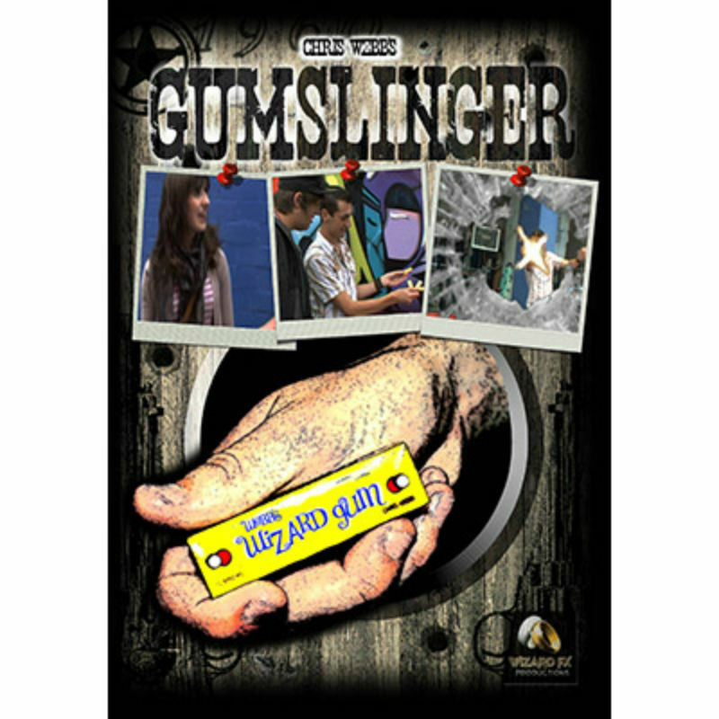 GumSlinger (DVD and Gimmick) by Chris Webb and World Magic Shop - Trick