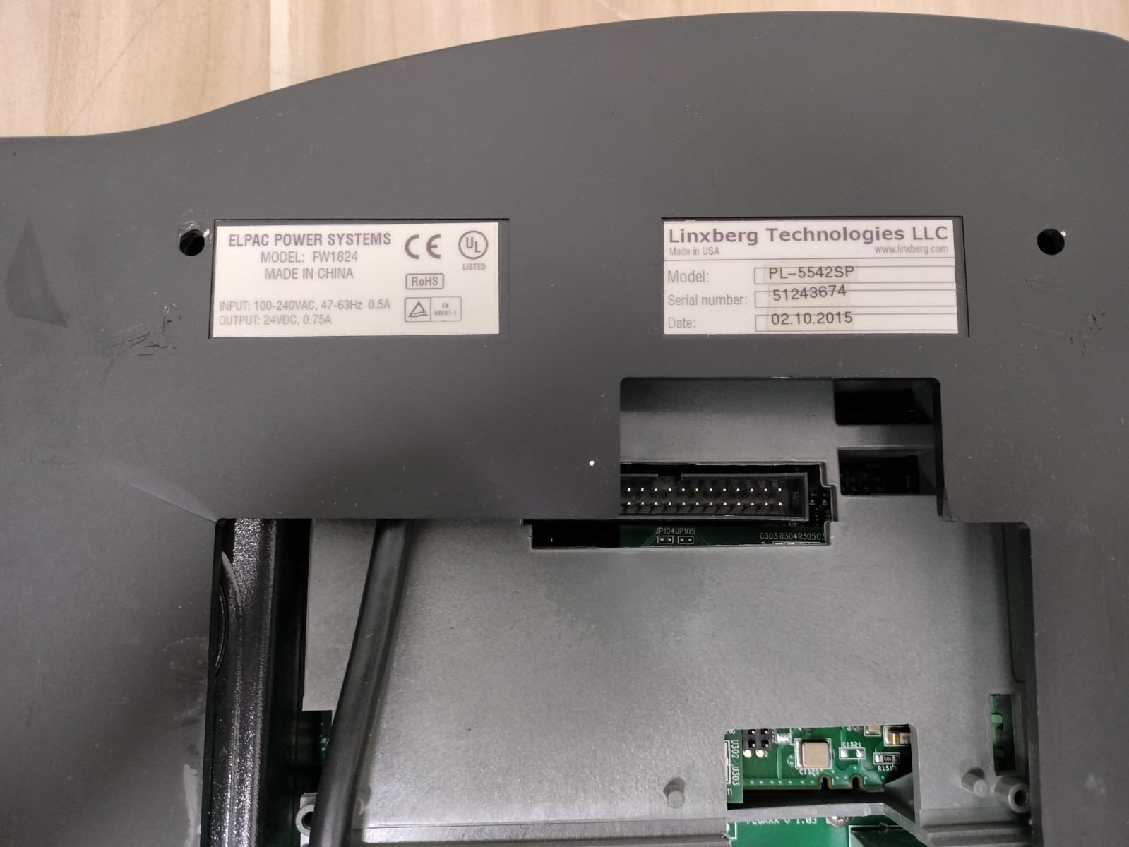 SmartLinx PL-5542SP Calculating Time Clock
