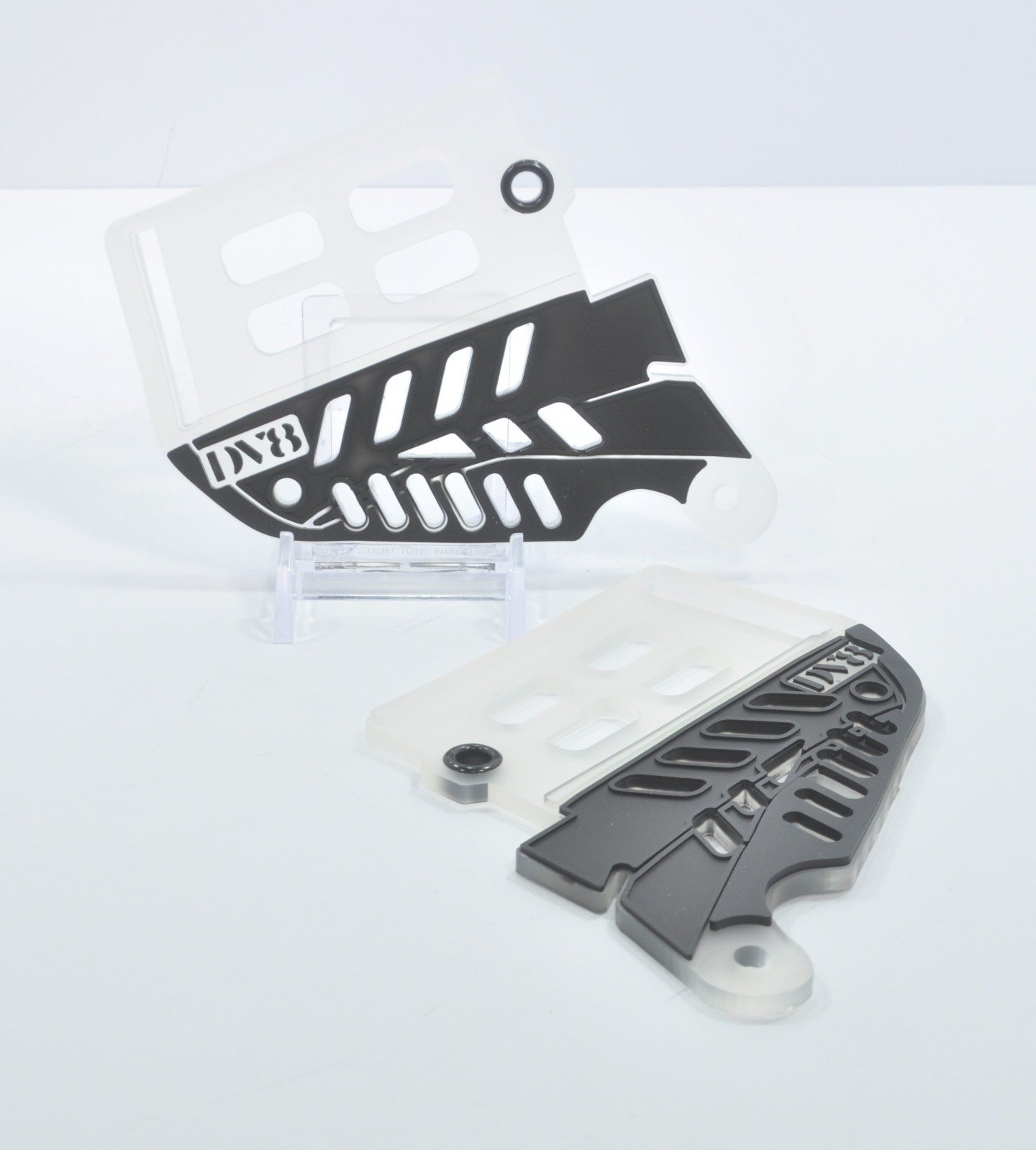 DV8 Notch Ears - Two-Tone -JT Proflex - Clear/Black