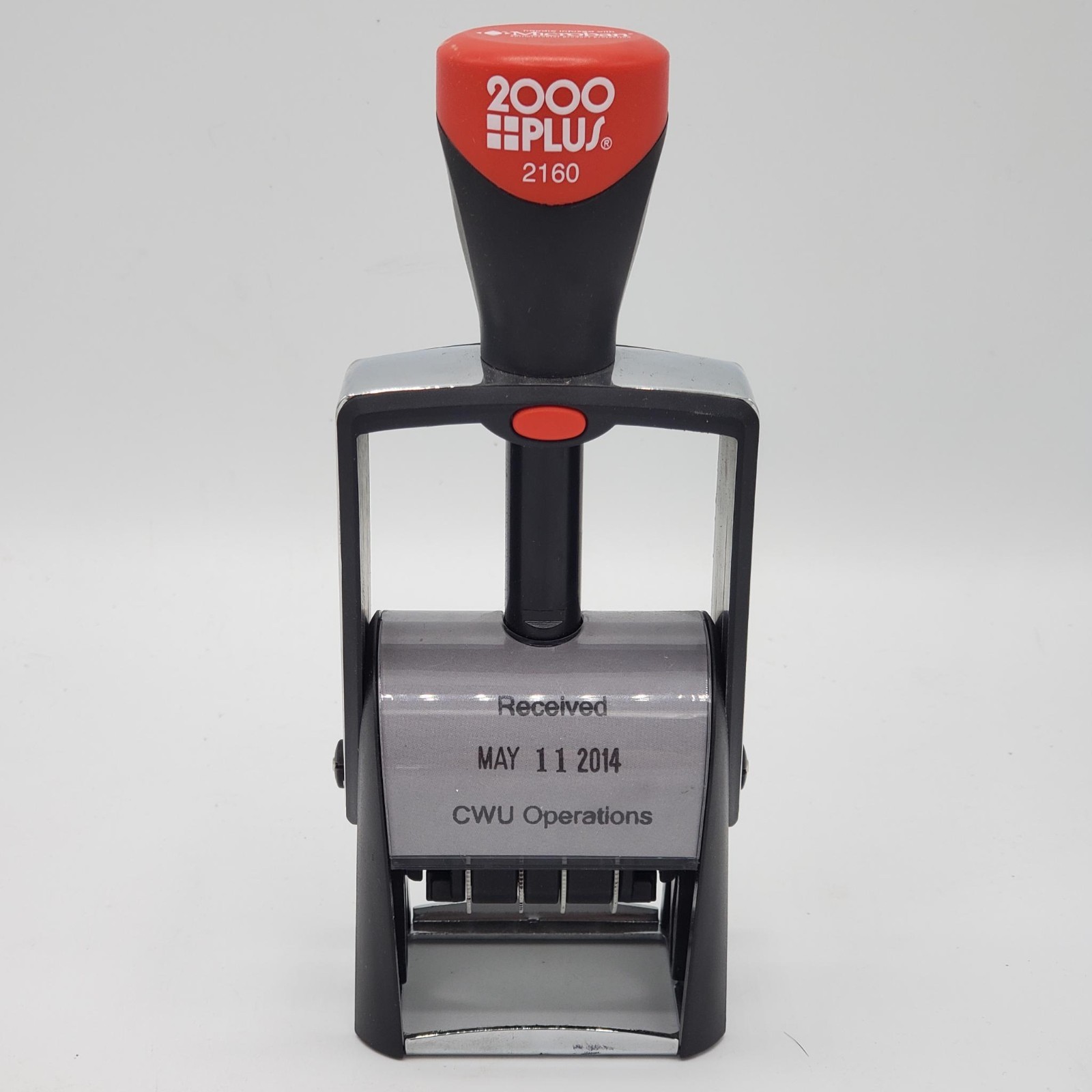 (2x) Office Line 2000 Plus Self-Inking Received Date Stamps - Lot of 2 stamps