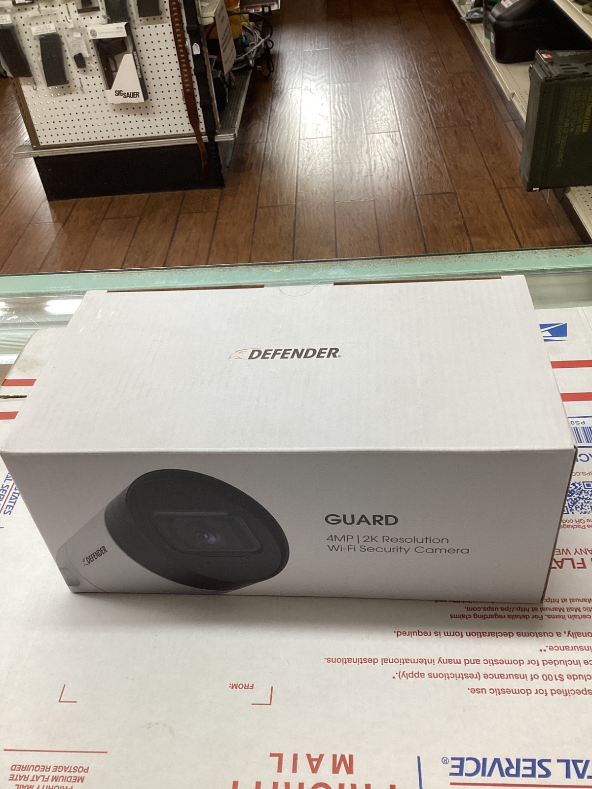 NEW! Defender Guard Security Camera Outdoor 2K IP Wireless 4MP WiFi -IP4MCB1