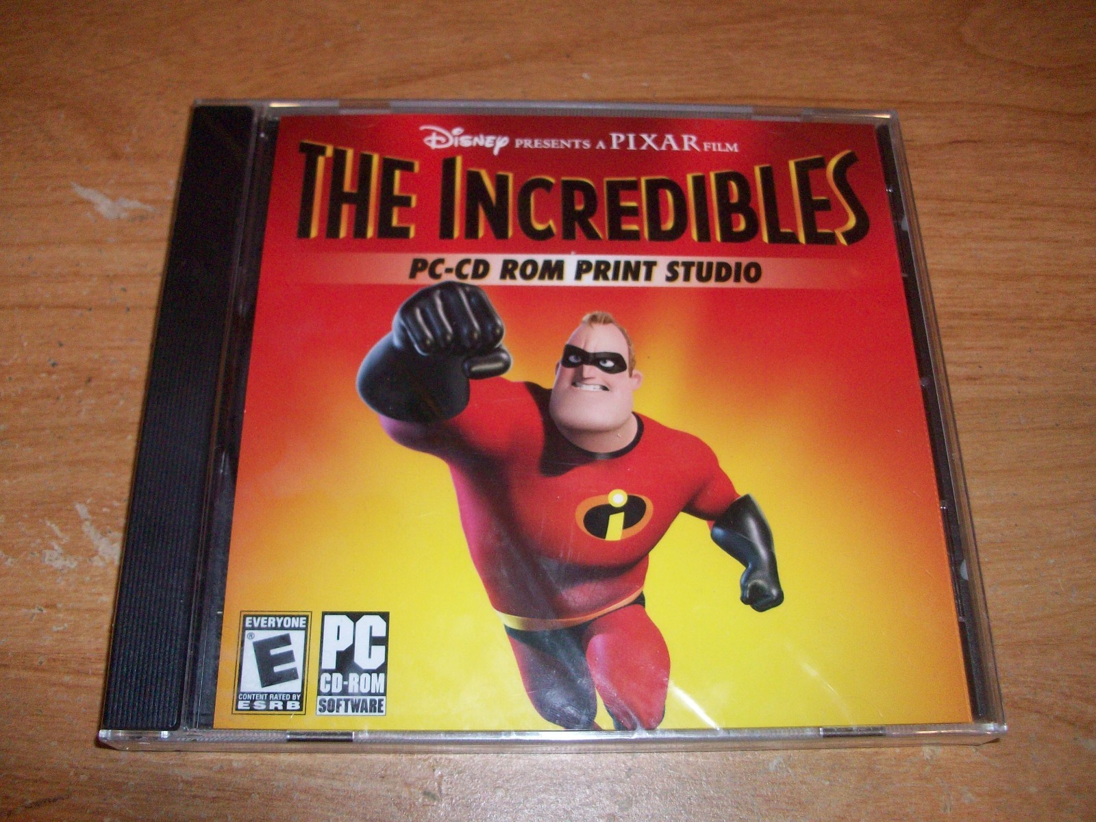 Disney The Incredibles PC CD ROM Software Print Studio Windows 95/Me/XP NEW