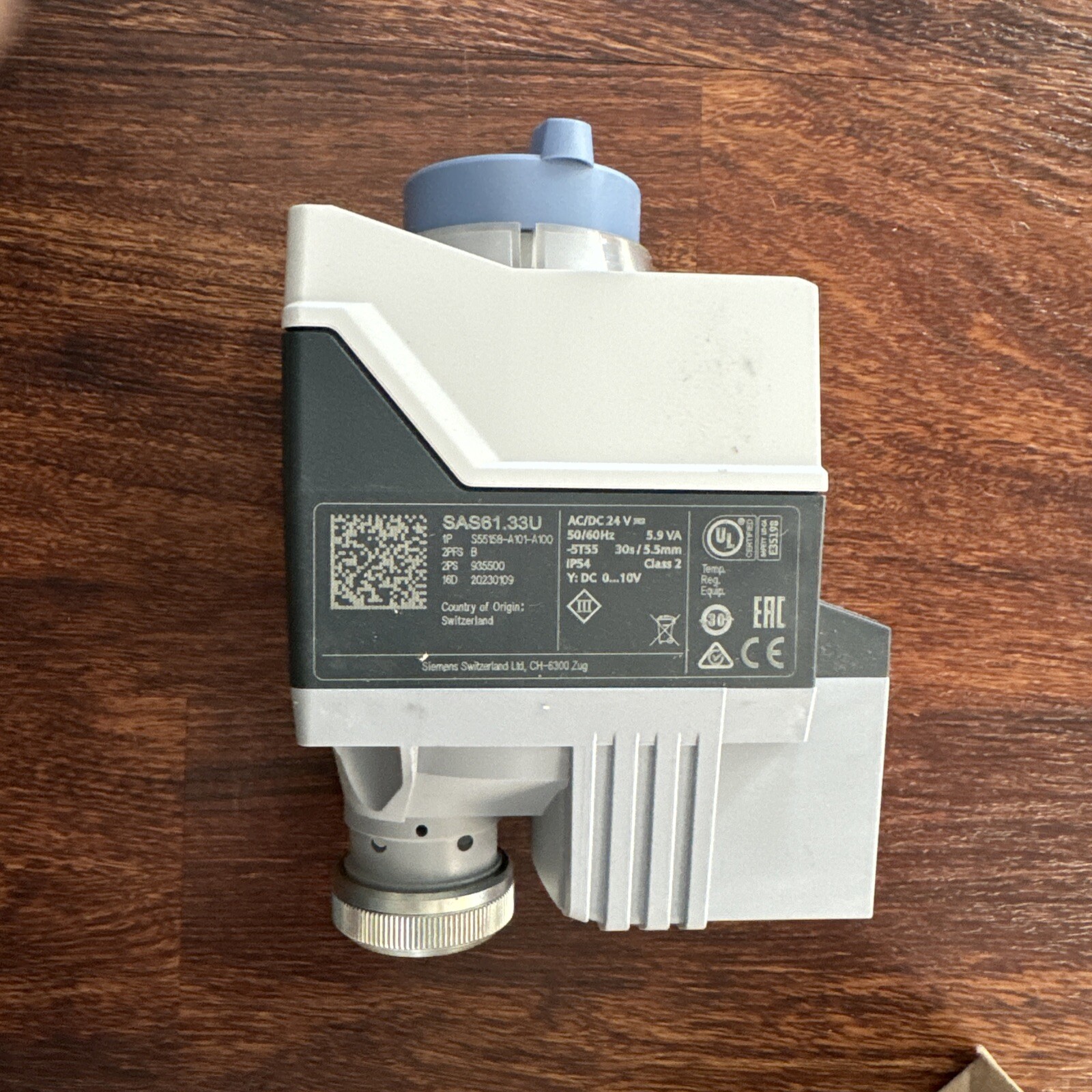Siemens Valve Actuator SAS61.33U