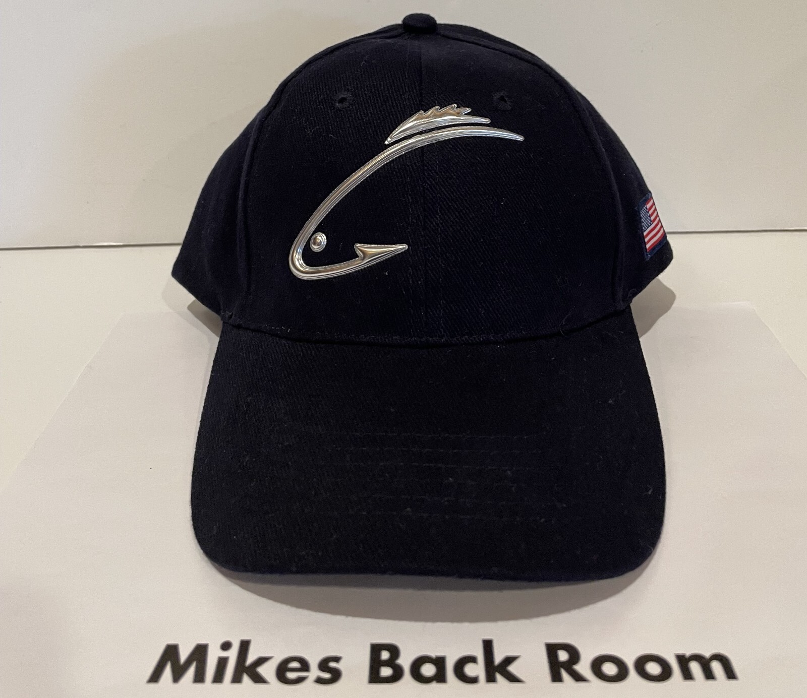 FLW Outdoors BASS "FANTASY FISHING.COM" HAT Cap METAL FLW LOGO NWOT Adjustable
