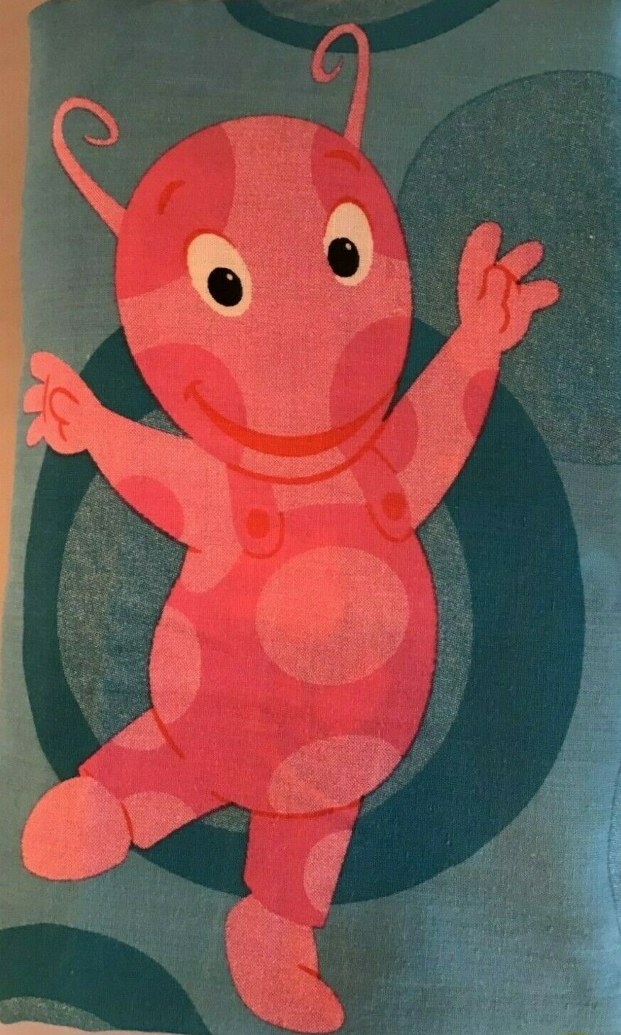 Backyardigans Twin Flat Bed Sheet Vintage Perfect Condition So Cute! 