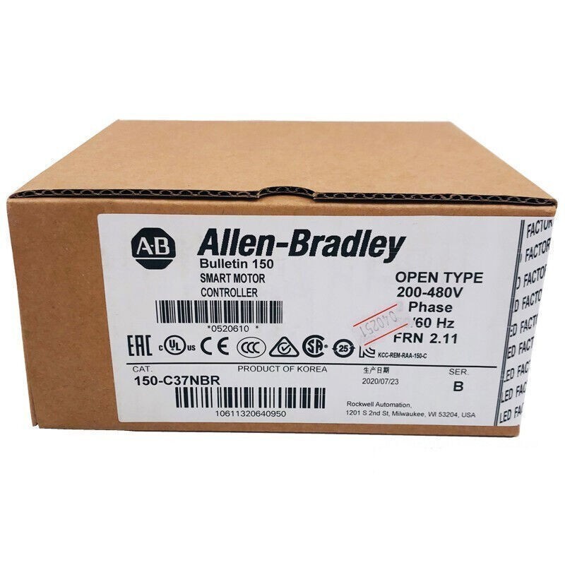 NEW IN BOX 150-C37NBR AB NEW SMC-3 37A Smart Motor Controller 150 C37NBR