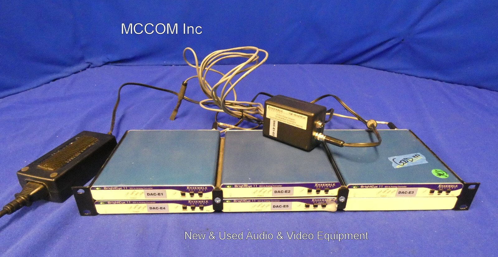 Ensemble Designs BrightEye 11 SDI to Analog Converter Qty 5 w/ power adapter