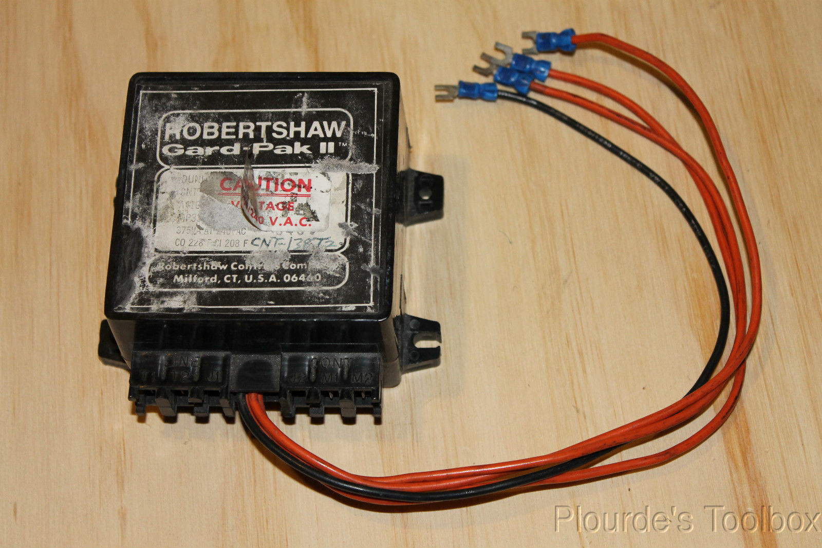 Used Robertshaw Gard-Pak II 208/240VAC Motor Protector, Gard-Pak 2