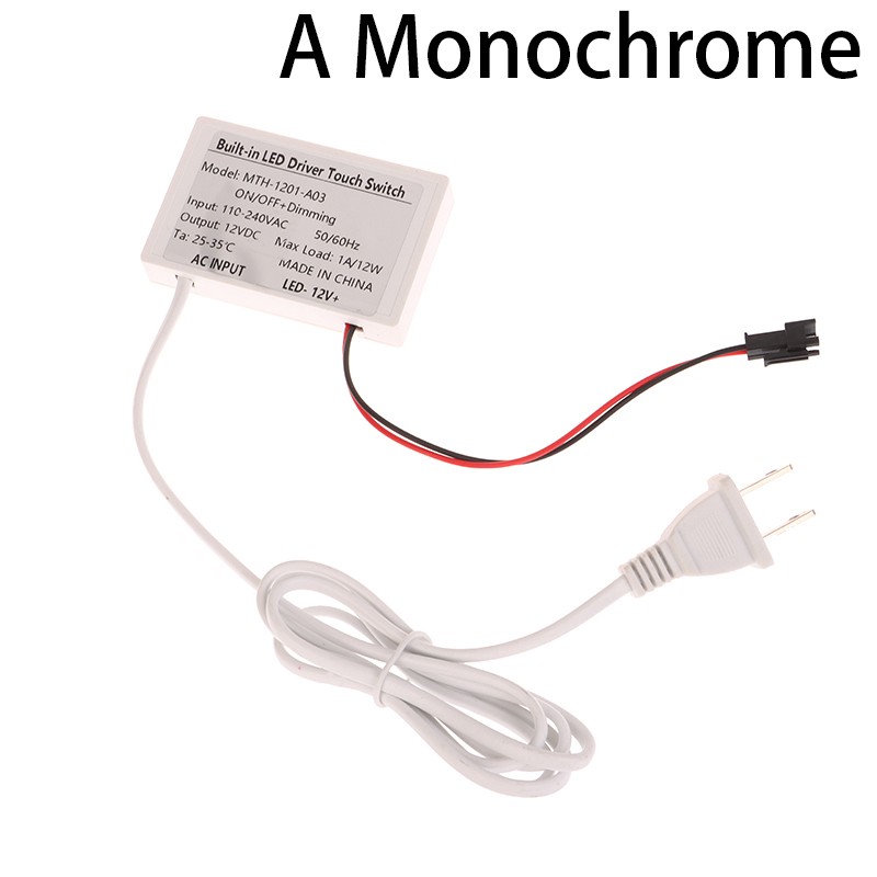 12V 1A Bathroom Mirror Switch Touch Sensor For Led Light Mirror Headlight