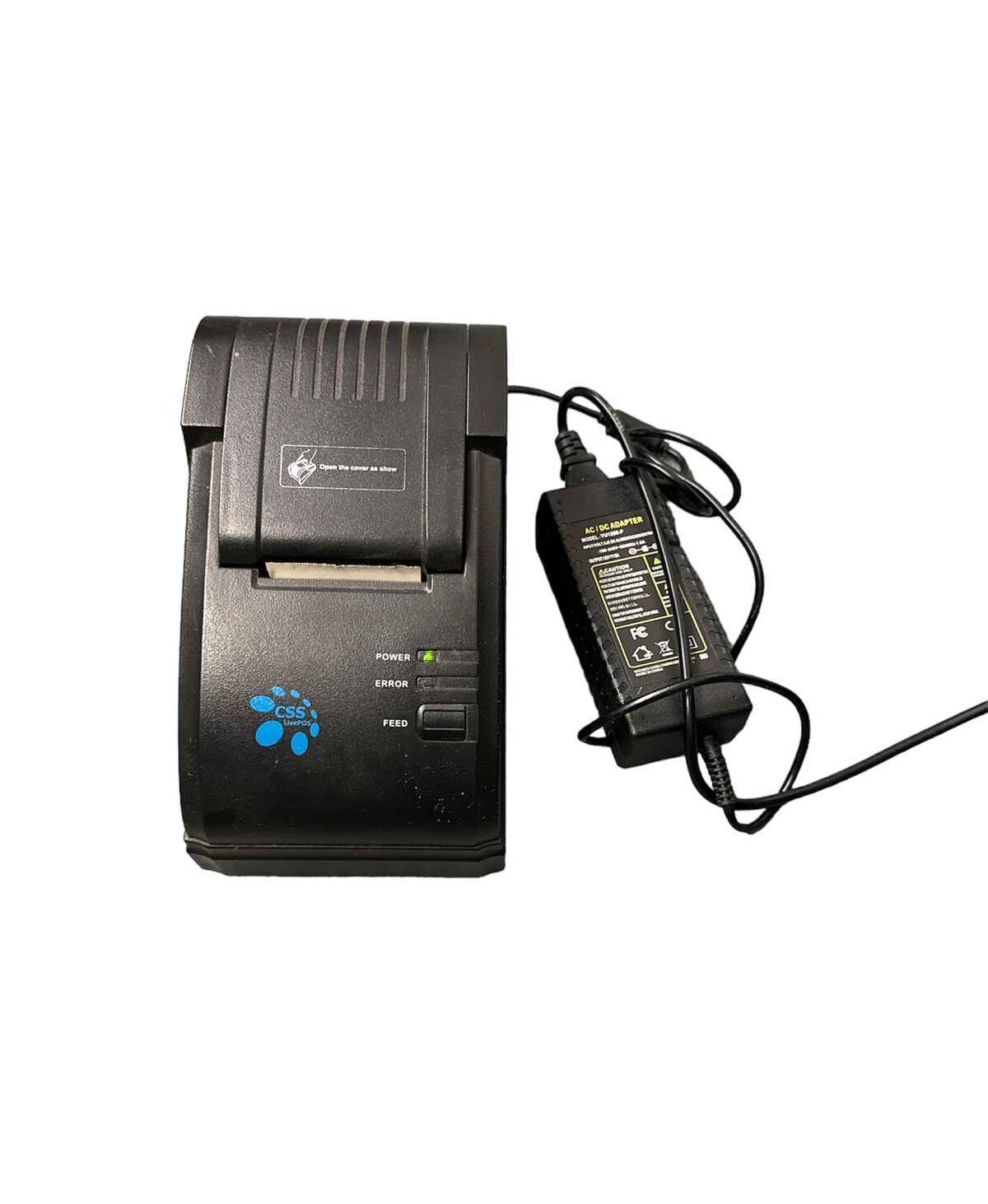 CSS Live POS M070091086 RECEIPT PRINTER and Charger Cable