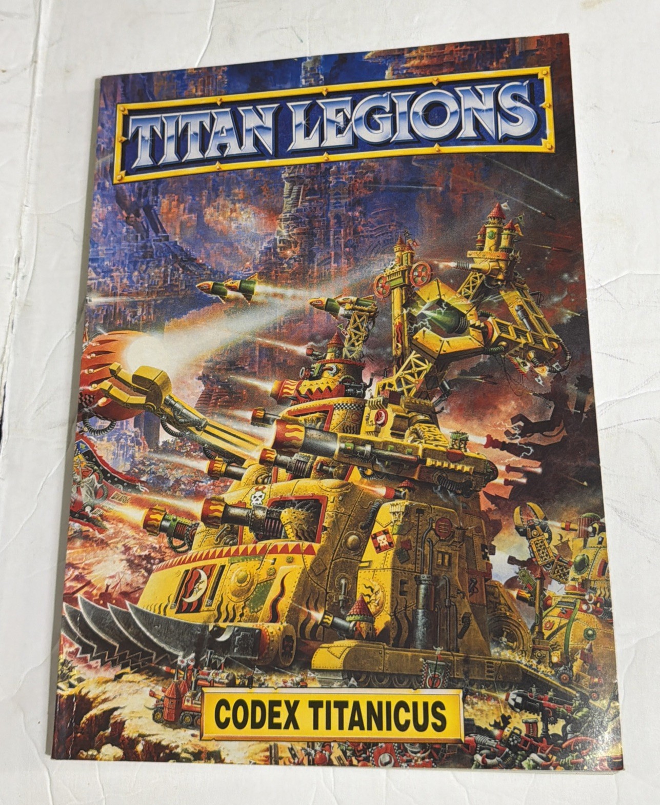 Warhammer 40k Titan Legions Codex Titanicus 1994 Very Good Condition SC OOP