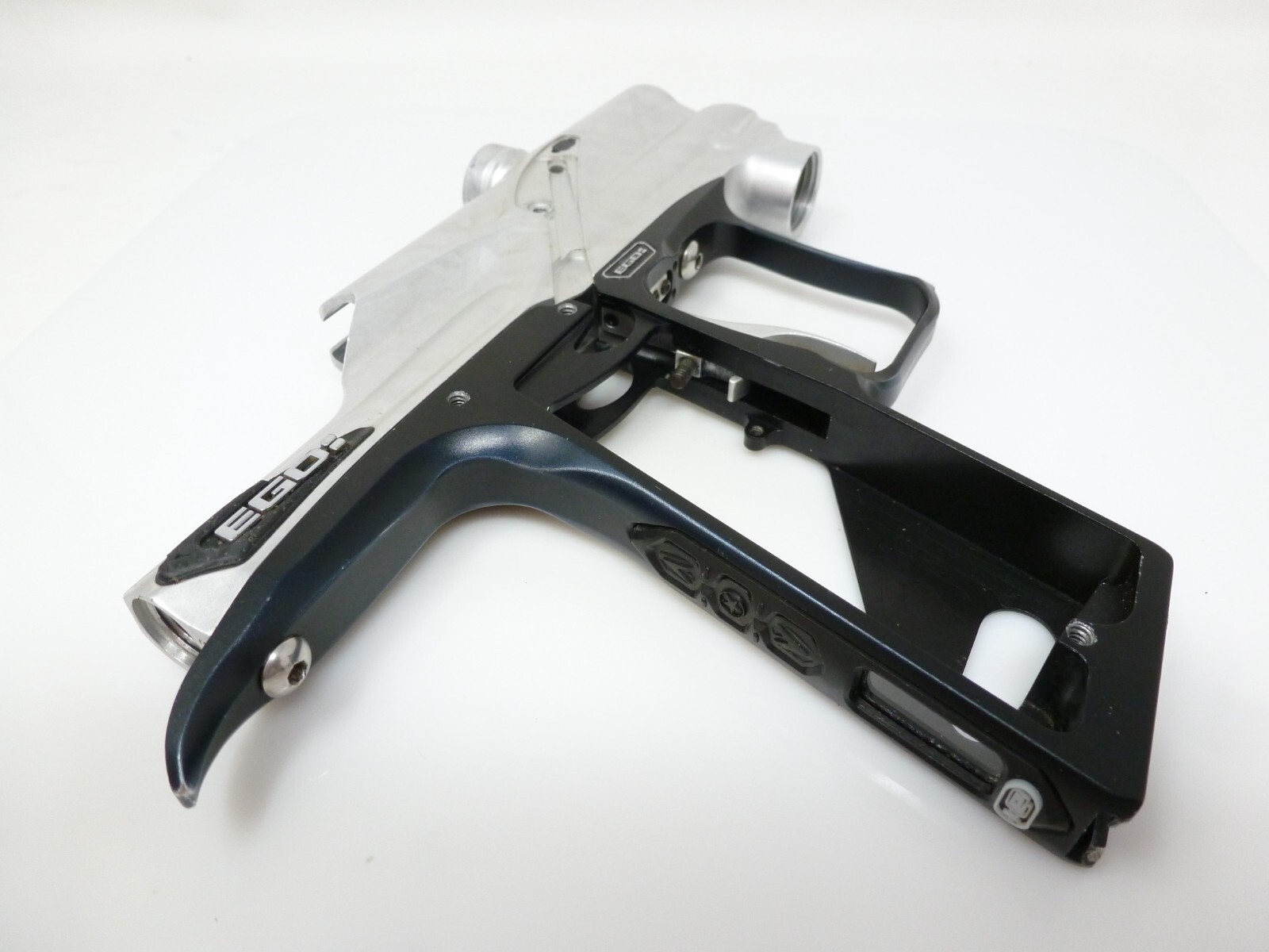PLANET ECLIPSE "MILITIA" 08 EGO BODY KIT w/ TRIGGER FRAME DUST SILVER PAINTBALL