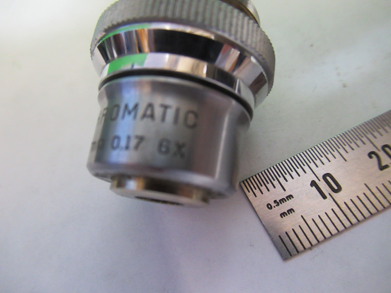 BAUSCH OBJECTIVE 6X STRAIN FREE POL POLARIZATION MICROSCOPE PART &G7-A-24