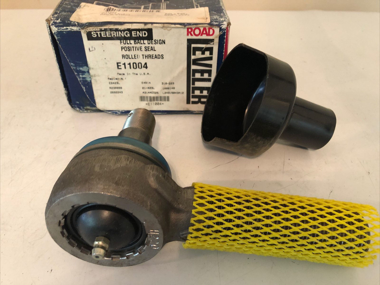 STEERING TIE ROD END ROAD LEVELER  LEFT HAND  E11004 NEW OEM NOS