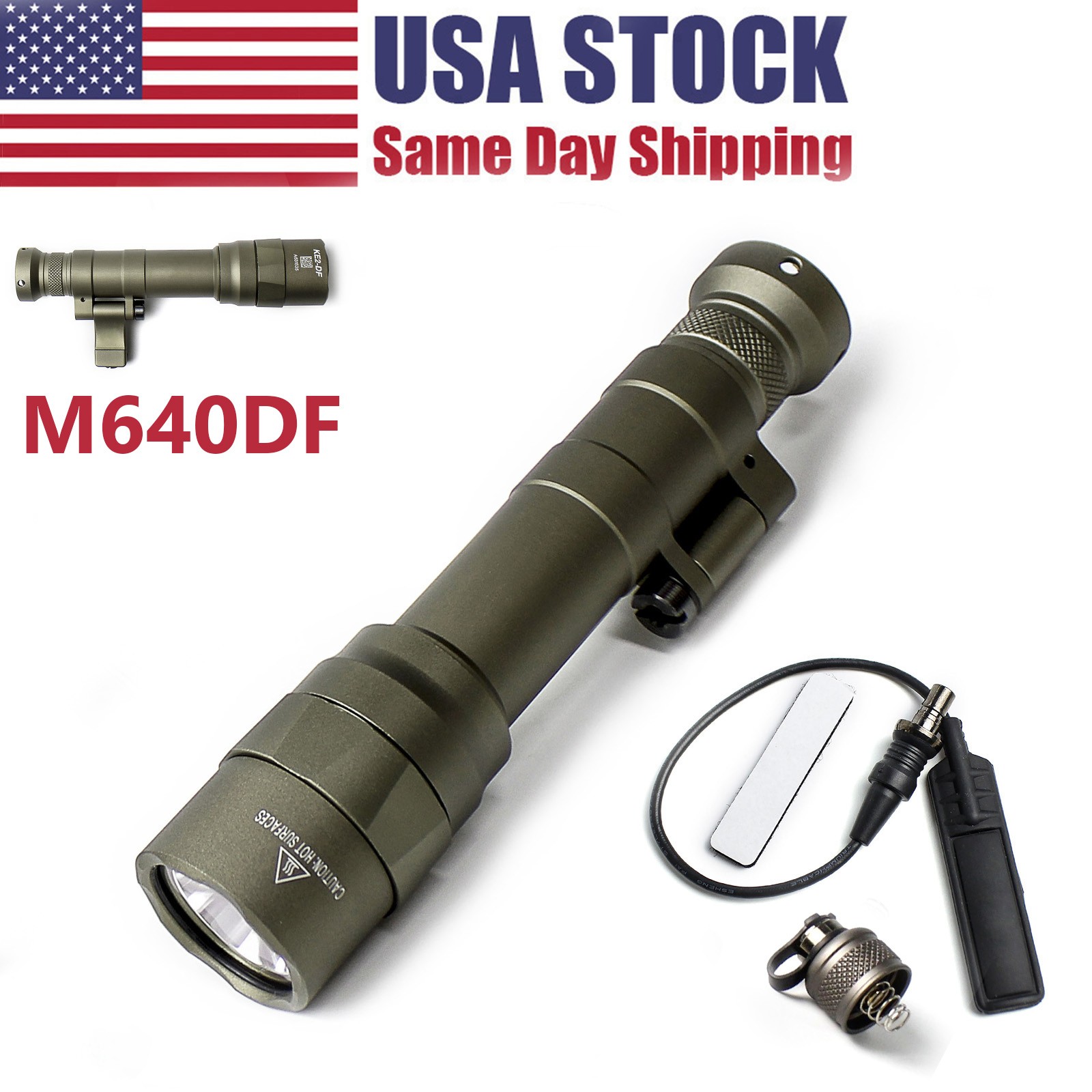 High Output M640DF LED Weapon Light 1200 Lumens M600 Metal Offset Flashlight US