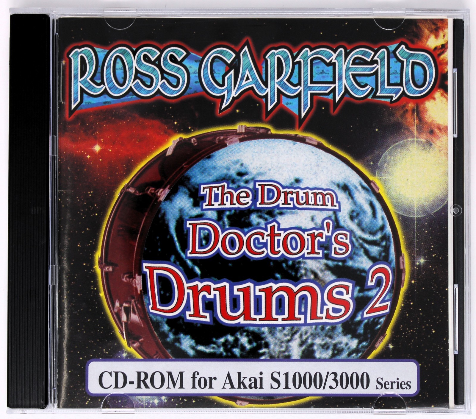 Big Fish Audio Ross Garfield The Drum Doctor's Drums 2 Akai Format Sampling CD