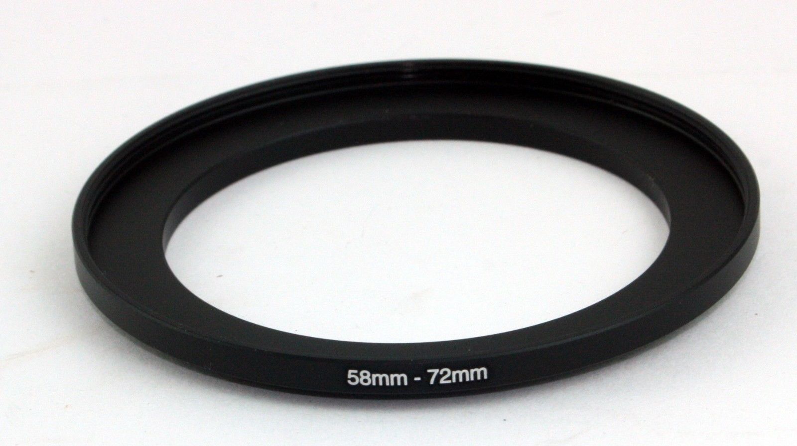 Step-Up Ring - 58mm to 72mm - For Filters Lens Hoods & More - 58-72mm