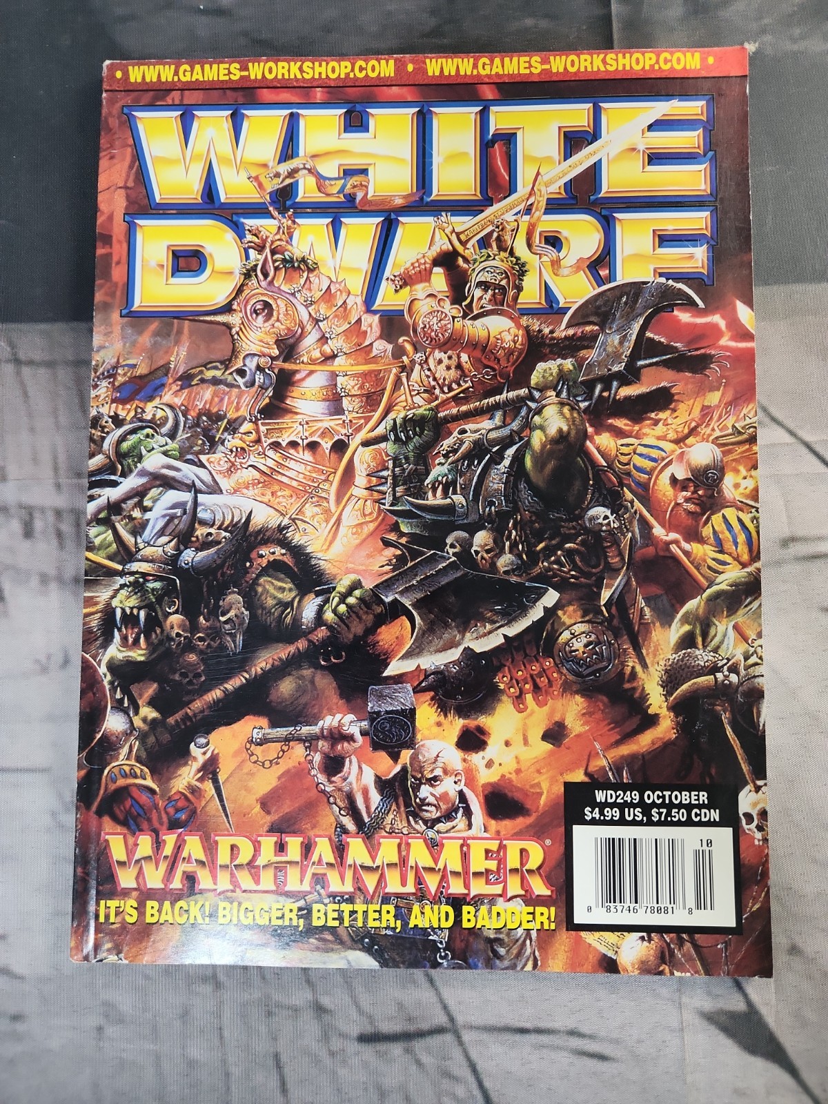 White Dwarf Magazine Lot Issues 240- 249