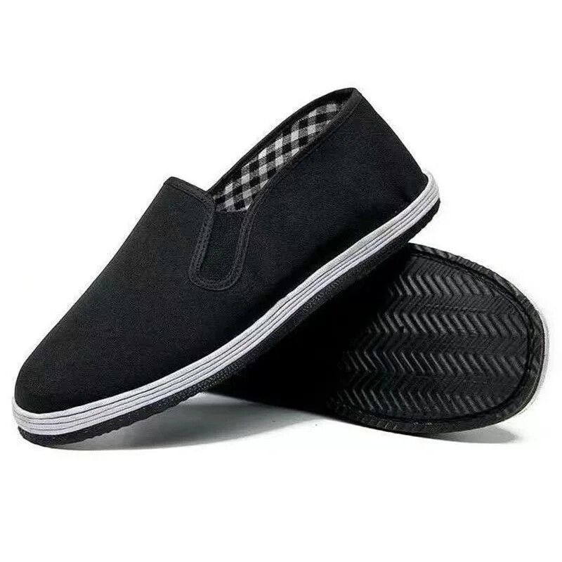 Men Traditional Chinese Kung Fu Cotton Cloth Shoes Tai-chi Martial Art Training