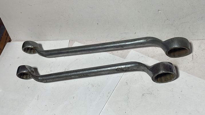 Large BLUE POINT Offset Double Box End - X-4652 - 1 7/16" x 1 5/8"  and X-4248