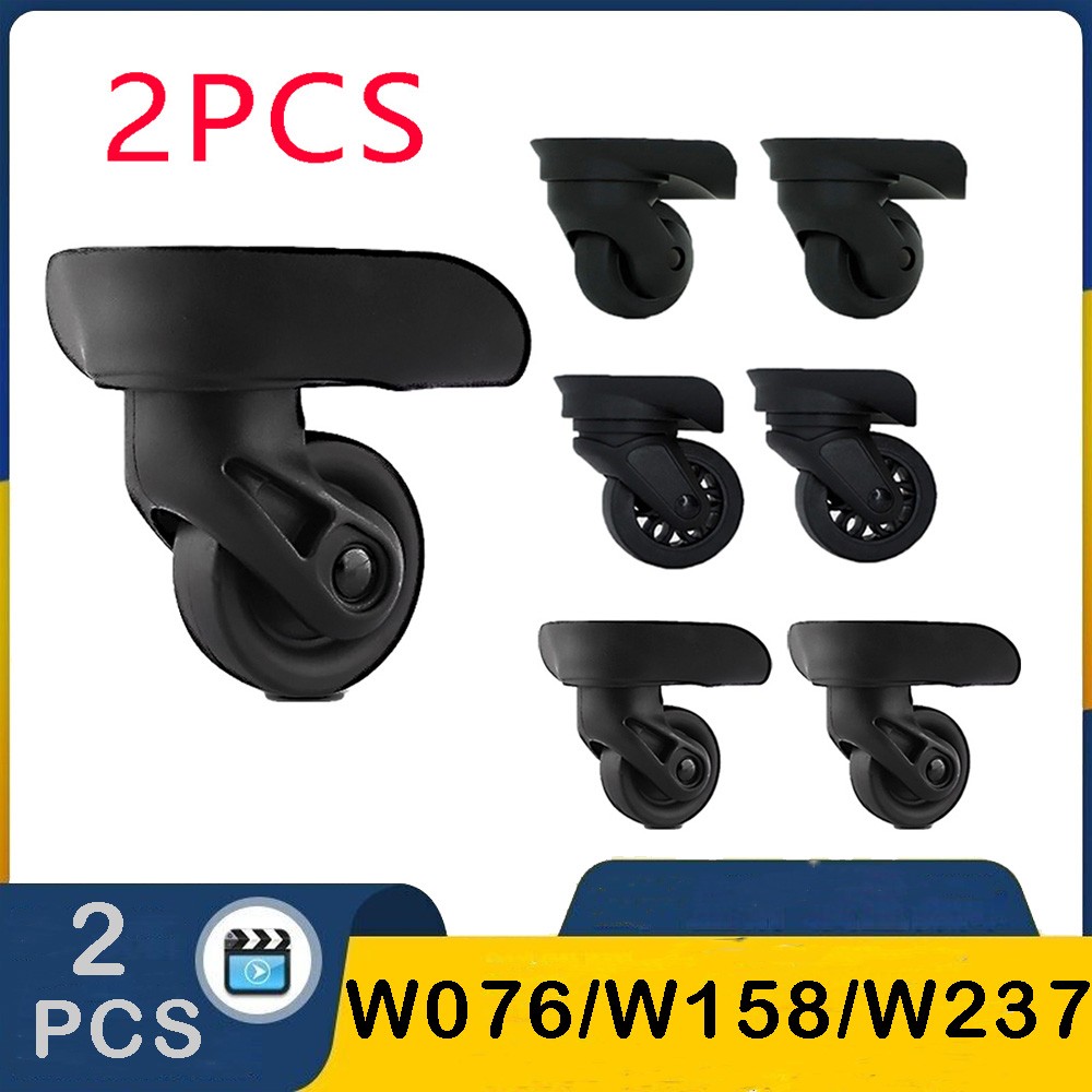 2Pcs Luggage Wheel Replacement For Samsonite Luggage American Trolley Wheel