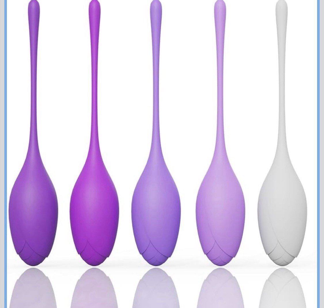 Kegel Exercise System - Pelvic Floor Exercises - Set of 5 - Beginners & Advanced