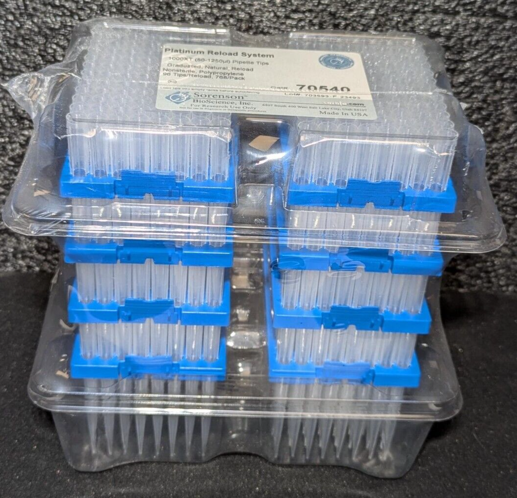 70540, SORENSON 1000 uL XT Platinum Reload, 768/pack