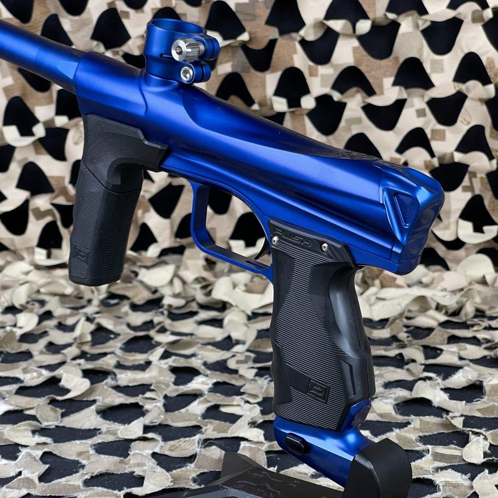 NEW Push Propel Mechanical Paintball Gun - Blue