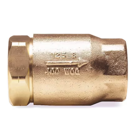 Apollo Valves 6110801 2" Fnpt Bronze Ball Cone Spring Check Valve