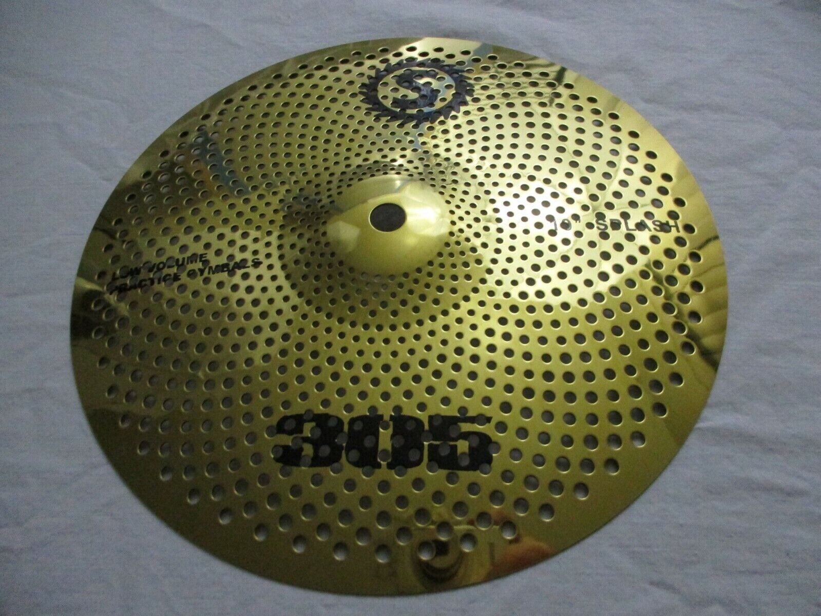12 Bronze Splash Low Volume Cymbal Multi-Use Remote Hi-Hat Top Stacker E 381G