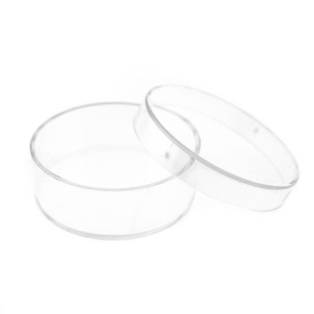Storage Box Divider Tray 42 Round Individual Clear Containers Multi-functional O