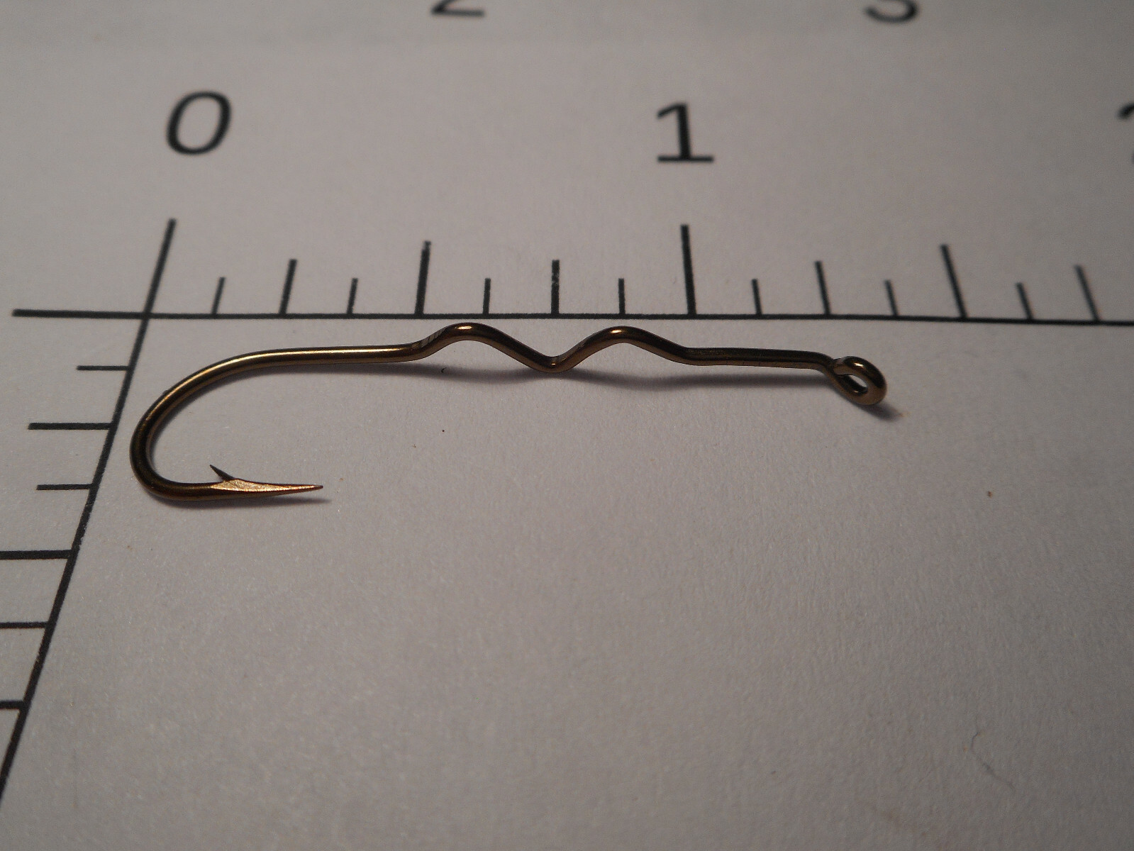 MUSTAD & SON #6 POPPER FLY TYING HOOKS RIGHT ANGLE DOUBLE KINK STRAIGHT 37120