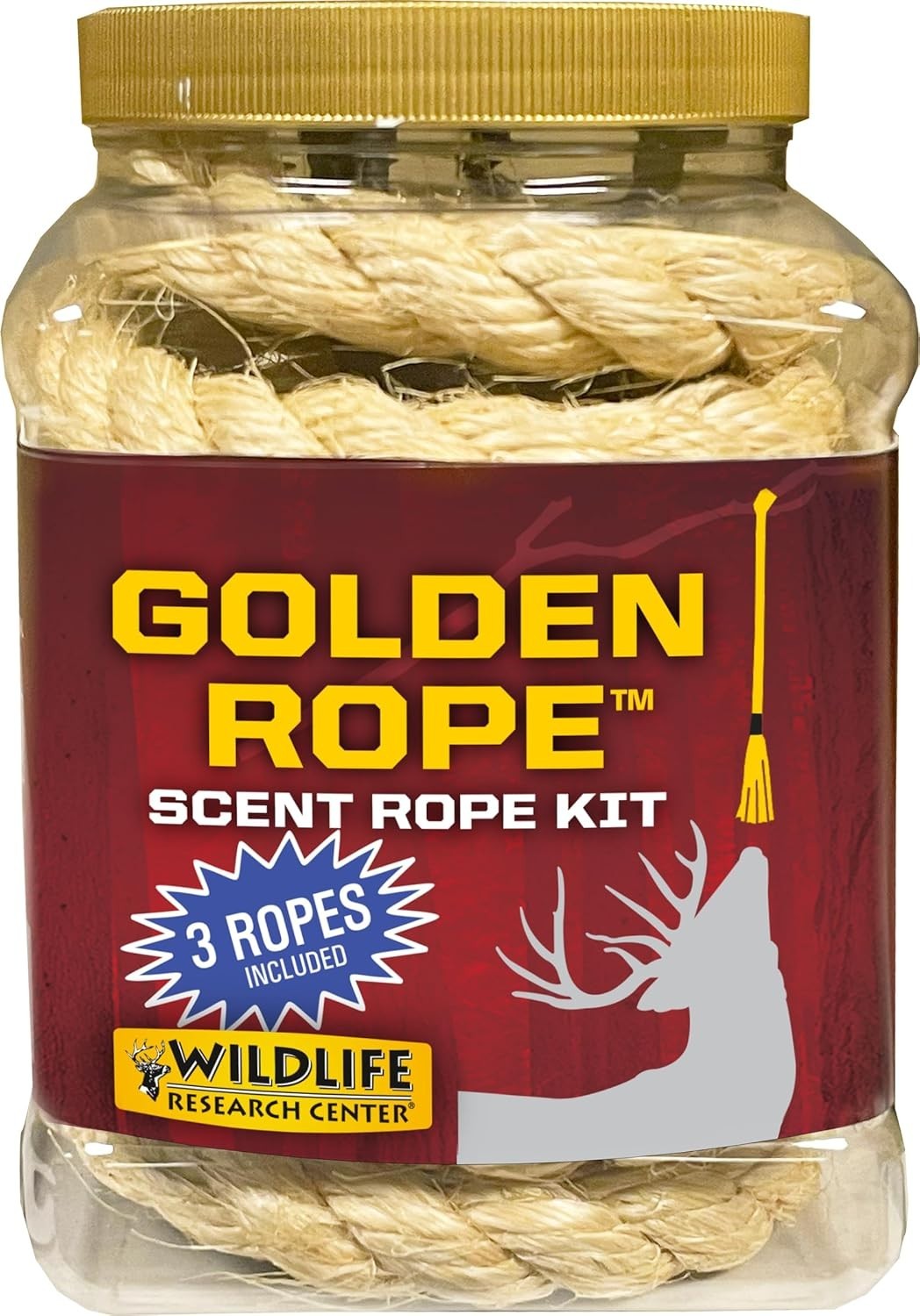 Golden Rope Scent Rope Kit for Effective Deer Hunting Attraction