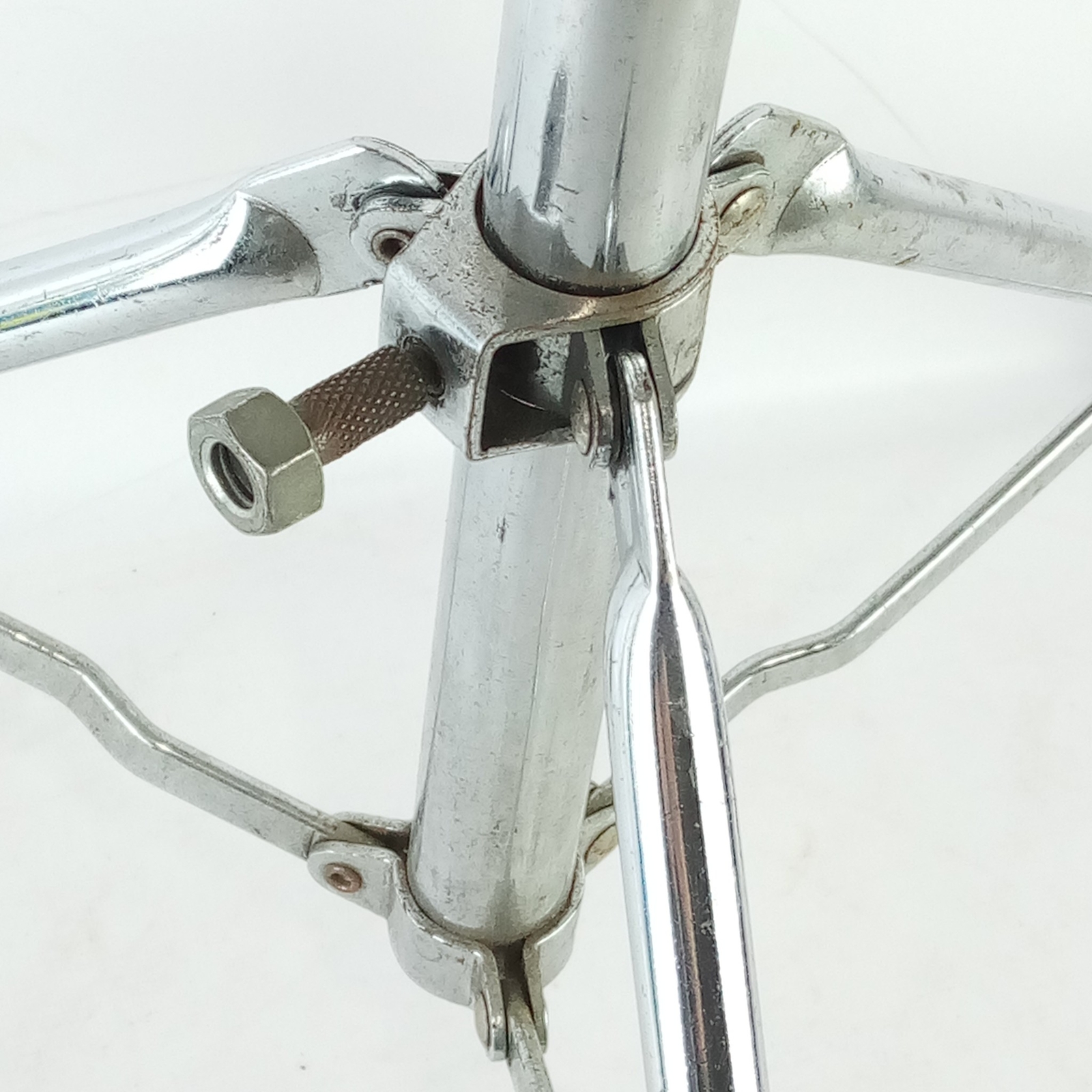 *Ludwig Hercules Straight Crash/Ride Cymbal Stand Tube-Leg Tripod Vintage 70-80s