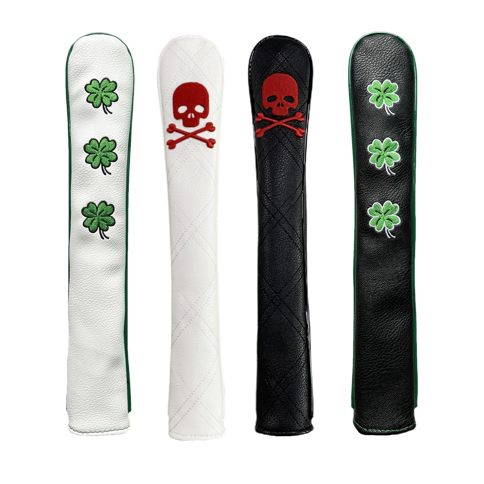 Golf Alignment Stick Cover PU Leather Golf Alignment Stick Headcover