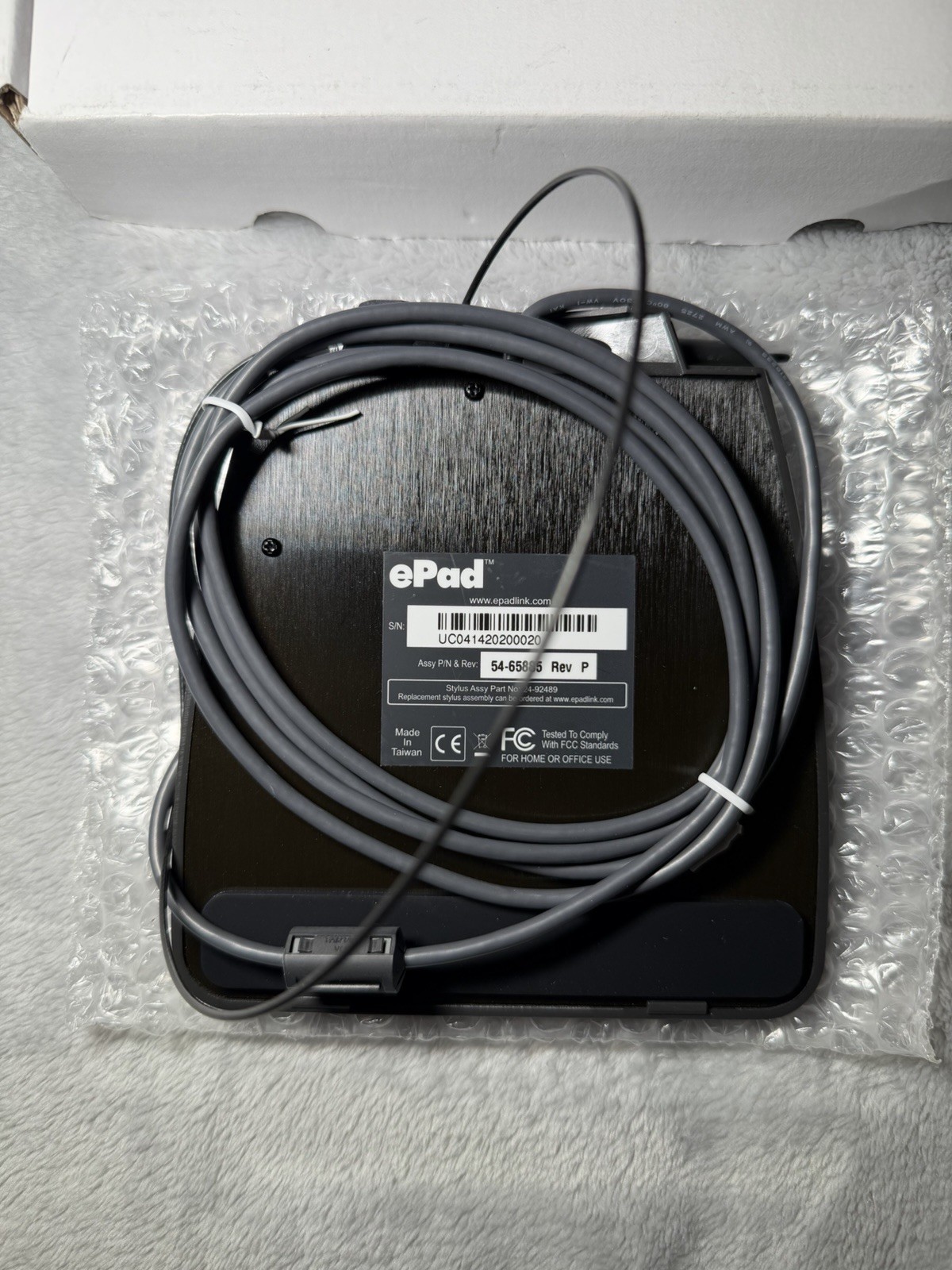 New ePadLink ePad USB VP9801 Electronic Signature Capture Pad & Pen Open Box