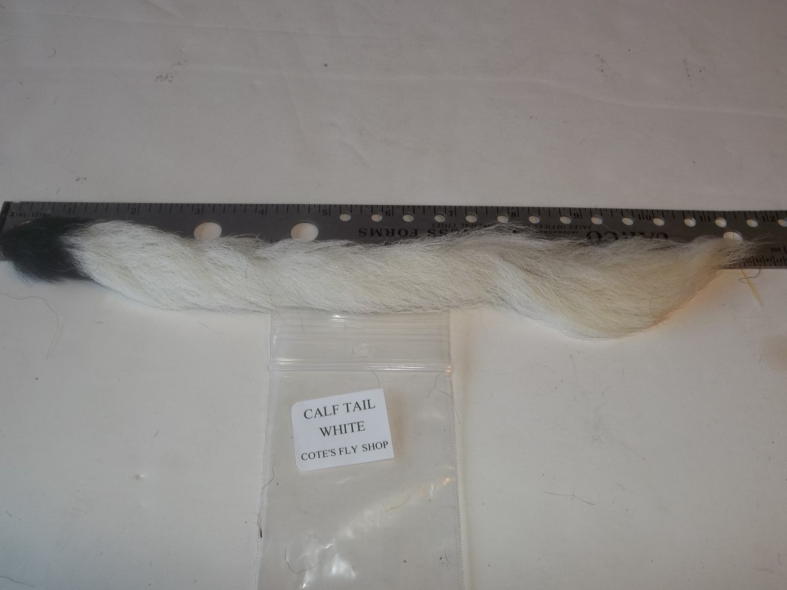 CALF TAIL - Premium Fly Tying Fishing Material - Natural & Dyed Colors (KIPTAIL)