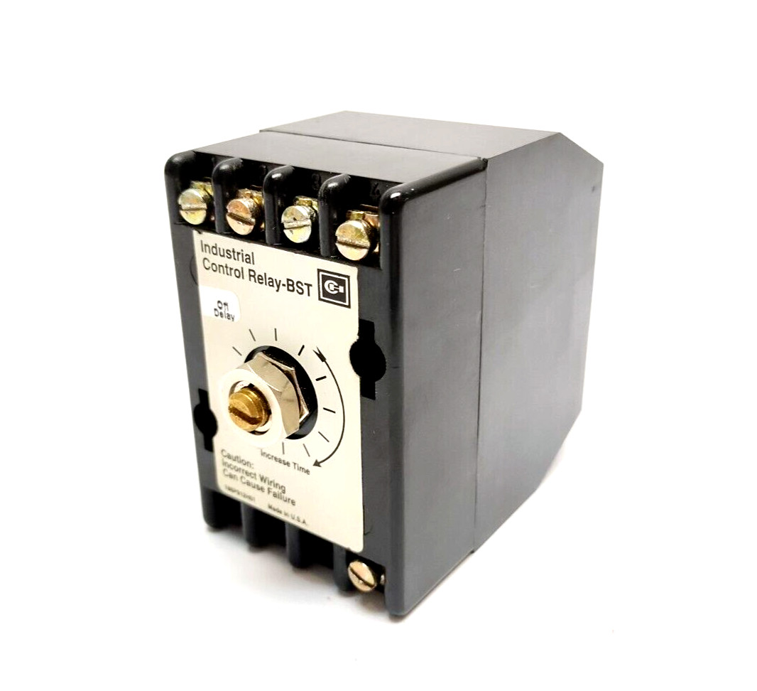 Eaton BST-OFF Industrial Control Relay, Solid State Timer 0.1-30 Sec 1255C38G25