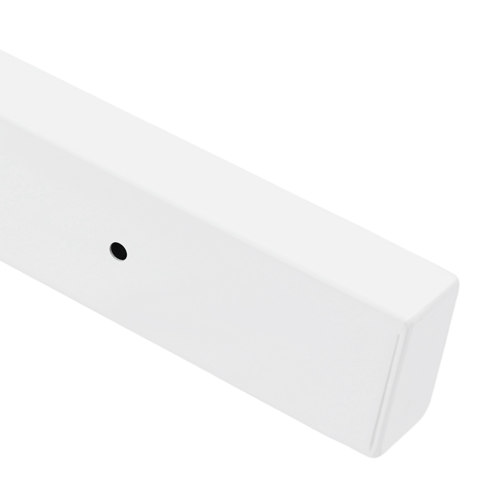 Set of 2 Bench Legs Metal Bench Legs White Bench Legs with Backrest Bracket NEW