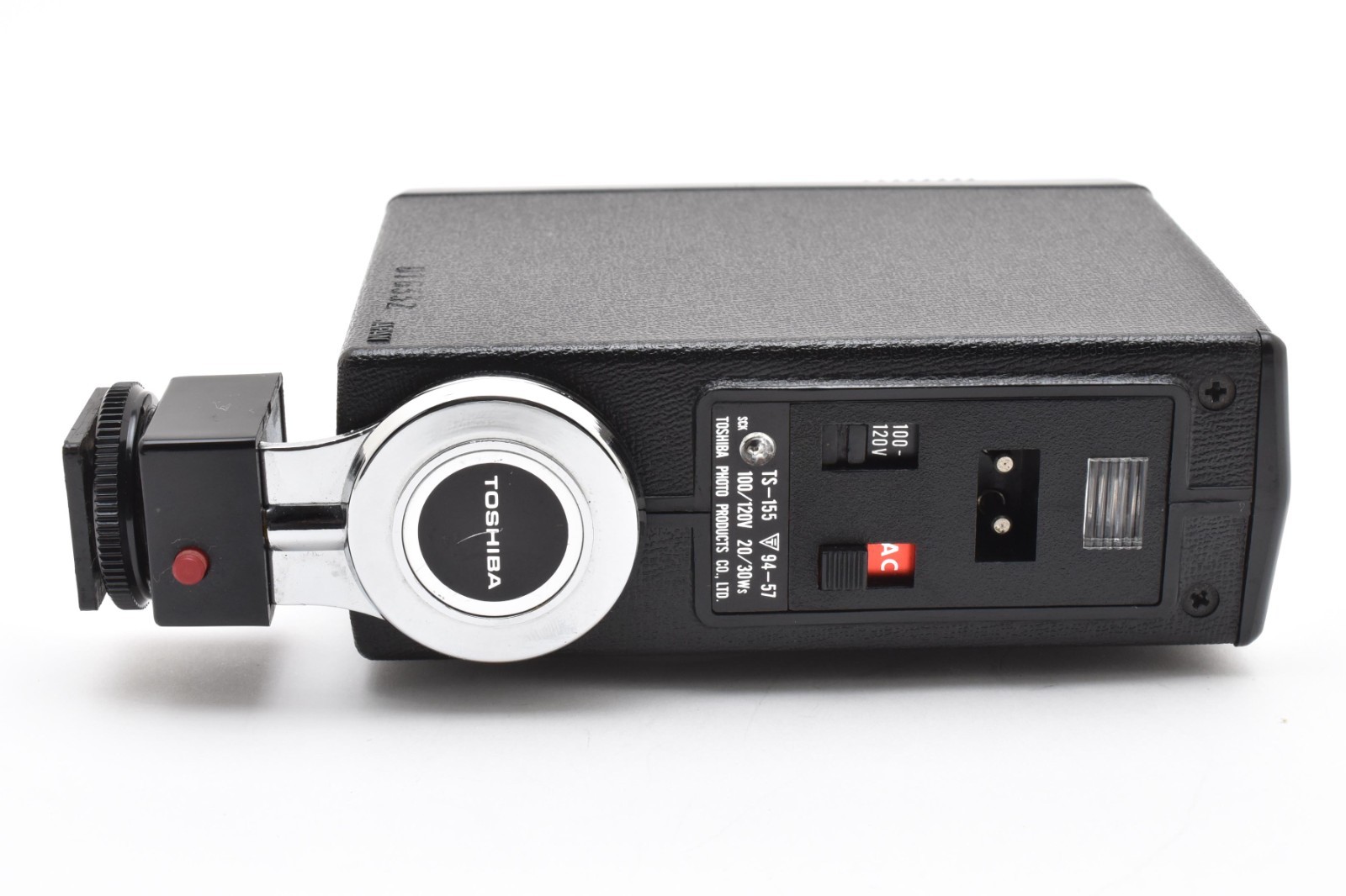 ⏯️ Rare *MINT* TOSHIBA COMPUTER 724 External Flash w/Case & Coupler From JAPAN