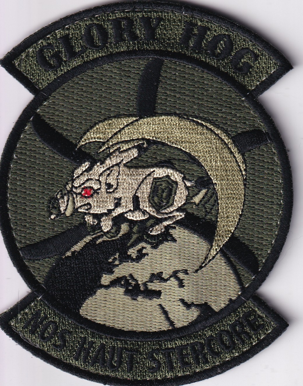 HC‑130J Combat King II Glory Hog patch US Air Force USAF Search and Rescue