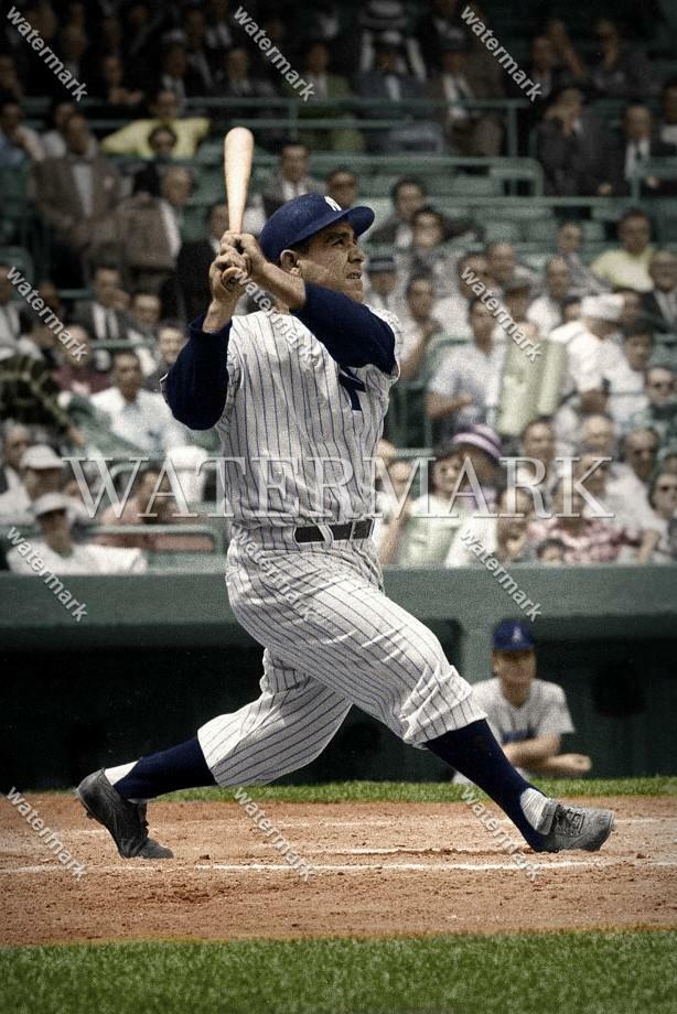 DT614 Yogi Berra New York Yankees Baseball 8x10 11x14 16x20 Colorized Photo