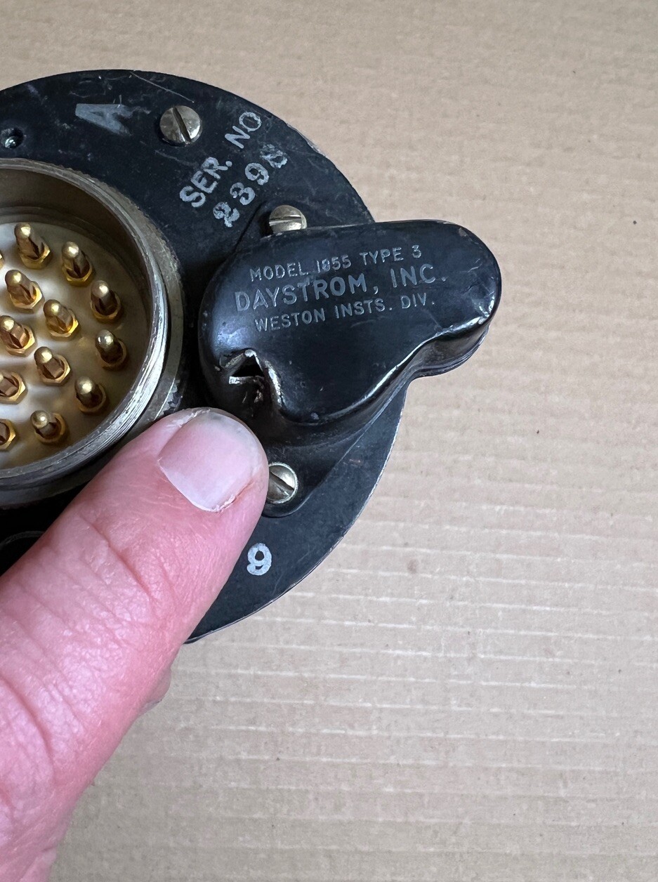 Daystrom Weston Model 1855 Type 3 Course Indicator Choctaw CH-34A/C