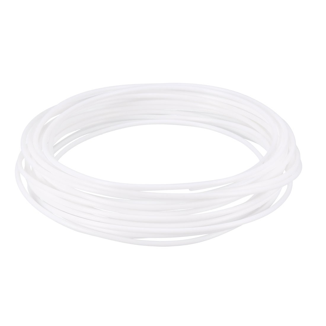 5 Meter/16 Ft PLA 3D Pen/3D Printer Filament, 1.75 mm White