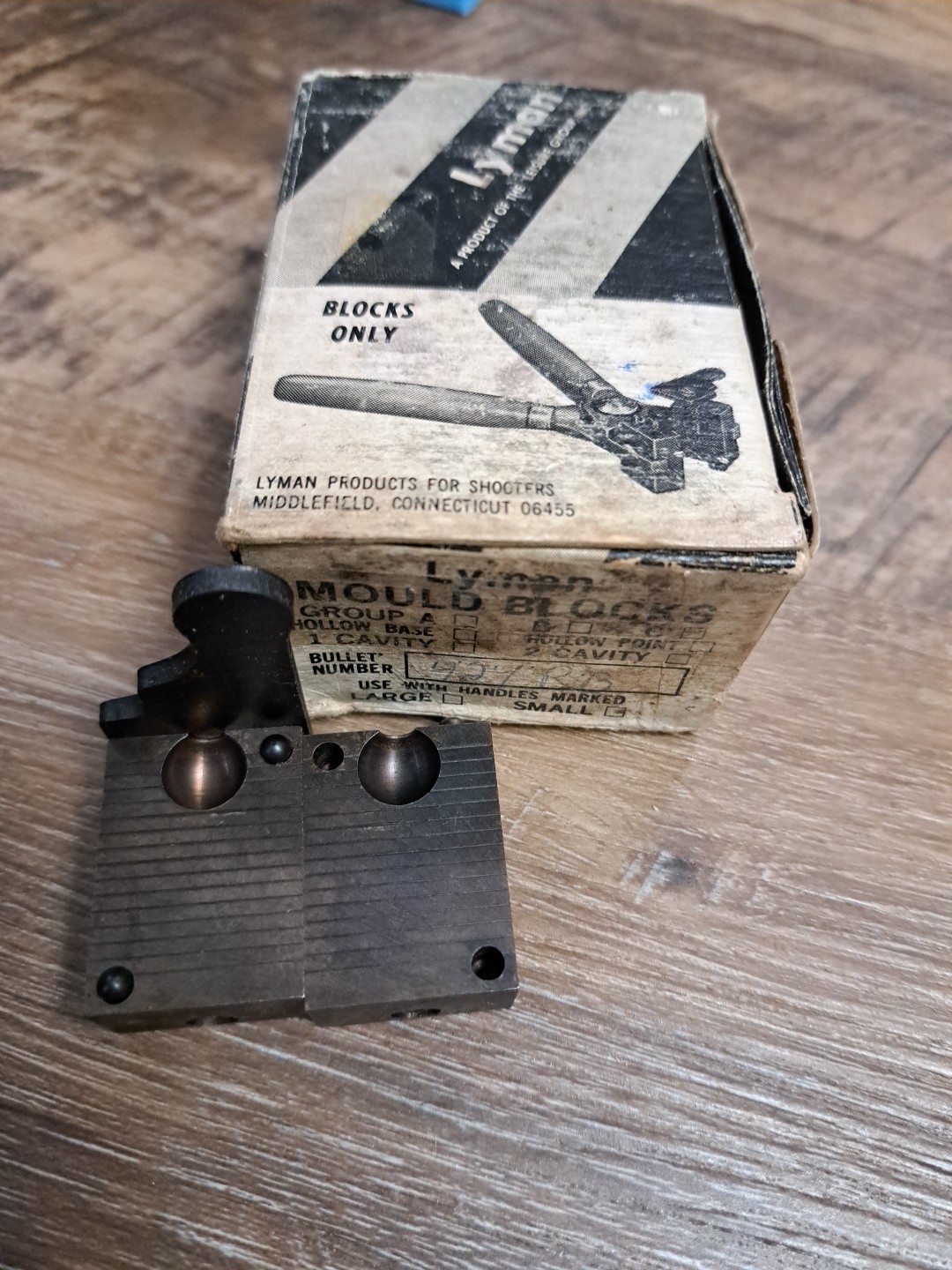 Vtg. Lyman .424 Roundball Mold
