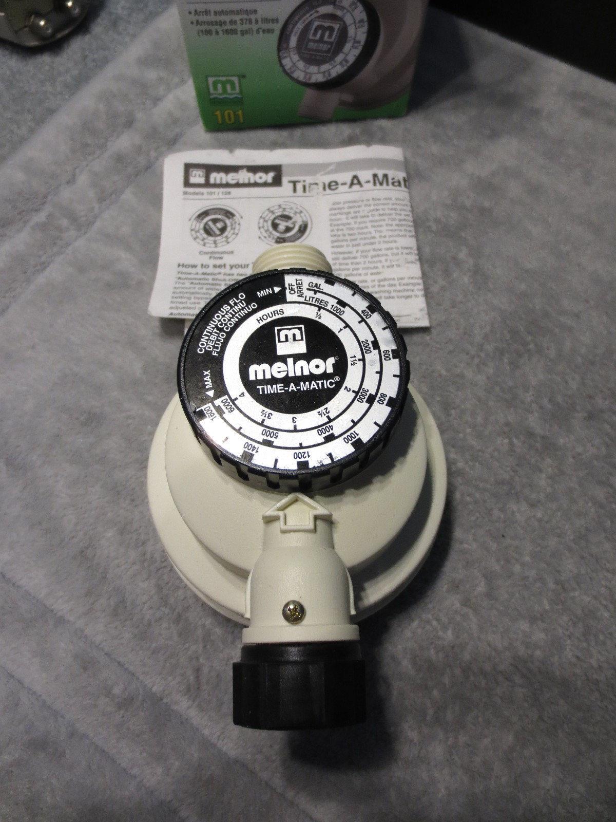 Melnor Time-A-Matic Automatic Water Timer Model 101 - Open Box