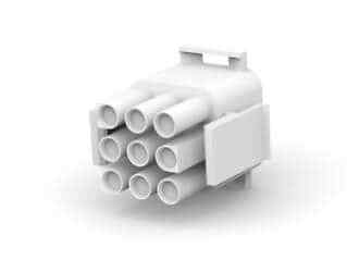 10Pcs 350720-1  Pin & Socket Connectors PLUG HOUSE 9 POS