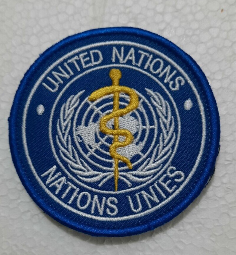 WHO United Nations Patch Badge World Health Organization